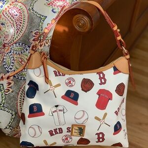 Dooney & Bourke MLB Boston Red Sox Baseball Hobo Bag